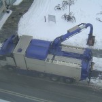 Das Müllauto kommt